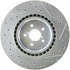 227.47019R by CENTRIC - Select Sport Drilled & Slotted Rotor, Right