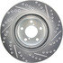 227.47021R by CENTRIC - Select Sport Drilled & Slotted Rotor, Right