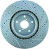 227.47022R by CENTRIC - Select Sport Drilled & Slotted Rotor, Right