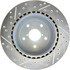 227.47023L by CENTRIC - Select Sport Drilled & Slotted Rotor, Left