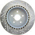 227.47023R by CENTRIC - Select Sport Drilled & Slotted Rotor, Right