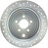 227.47029L by CENTRIC - Select Sport Drilled & Slotted Rotor, Left