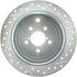 227.47029R by CENTRIC - Select Sport Drilled & Slotted Rotor, Right