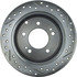 227.50027R by CENTRIC - Select Sport Drilled & Slotted Rotor, Right