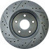 227.58001L by CENTRIC - Select Sport Drilled & Slotted Rotor, Left