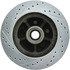 227.61002L by CENTRIC - Select Sport Drilled & Slotted Rotor, Left