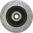 227.61018L by CENTRIC - Select Sport Drilled & Slotted Rotor, Left