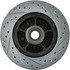 227.61002R by CENTRIC - Select Sport Drilled & Slotted Rotor, Right