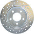 227.61042L by CENTRIC - Select Sport Drilled & Slotted Rotor, Left