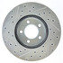 227.61049L by CENTRIC - Select Sport Drilled & Slotted Rotor, Left