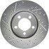 227.61051L by CENTRIC - Select Sport Drilled & Slotted Rotor, Left