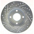 227.61061L by CENTRIC - Select Sport Drilled & Slotted Rotor, Left