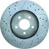 227.61072L by CENTRIC - Select Sport Drilled & Slotted Rotor, Left
