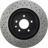 128.20021 by CENTRIC - Centric Premium OE Style Drilled Brake Rotor