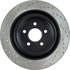 128.20022L by CENTRIC - Cross Drilled Rotor