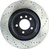 128.22009R by CENTRIC - Cross Drilled Rotor
