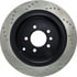 Centric 128.22010CL Disc Brake Rotor Sportstop Cryo Sport Drilled Rotor, Left