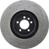 Centric 128.22022CL Disc Brake Rotor Cryo Sport Drilled Rotor, Left