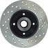 128.33022R by CENTRIC - Cross Drilled Rotor