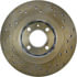 Centric 128.33028R Disc Brake Rotor Cross Drilled Rotor