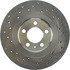 128.33034L by CENTRIC - Cross Drilled Rotor