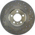 128.33034R by CENTRIC - Cross Drilled Rotor