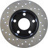 128.33038L by CENTRIC - Cross Drilled Rotor