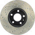 128.33039L by CENTRIC - Cross Drilled Rotor