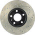 128.33039R by CENTRIC - Cross Drilled Rotor