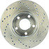 128.33040R by CENTRIC - Cross Drilled Rotor