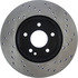 128.33043R by CENTRIC - Cross Drilled Rotor