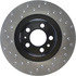 128.33054L by CENTRIC - Cross Drilled Rotor