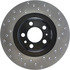 128.33054R by CENTRIC - Cross Drilled Rotor