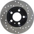 128.33057CR by CENTRIC - Sportstop Cryo Sport Drilled Rotor, Right