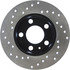 128.33057L by CENTRIC - Cross Drilled Rotor