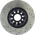 128.33060L by CENTRIC - Cross Drilled Rotor