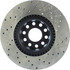 128.33060R by CENTRIC - Cross Drilled Rotor