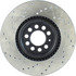 128.33062L by CENTRIC - Cross Drilled Rotor