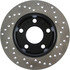 128.33064R by CENTRIC - Cross Drilled Rotor