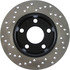 128.33064L by CENTRIC - Cross Drilled Rotor