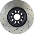 128.33065L by CENTRIC - Cross Drilled Rotor