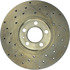 128.33049L by CENTRIC - Cross Drilled Rotor