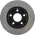 128.33067L by CENTRIC - Cross Drilled Rotor