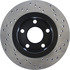 128.33072R by CENTRIC - Cross Drilled Rotor