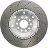 128.33081 by CENTRIC - Centric Premium OE Style Drilled Brake Rotor