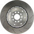 128.33082 by CENTRIC - Centric Premium OE Style Drilled Brake Rotor