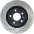 Centric 128.33088CR Disc Brake Rotor Sportstop Cryo Sport Drilled Rotor, Right