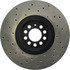 128.33094L by CENTRIC - Cross Drilled Rotor