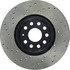 128.33098L by CENTRIC - Cross Drilled Rotor