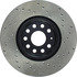 128.33098CR by CENTRIC - Sportstop Cryo Sport Drilled Rotor, Right